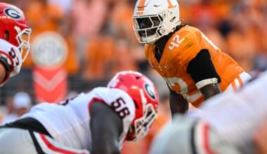 Saints DL Coach Bo Davis Meets With Tennessee EDGE Tyre West