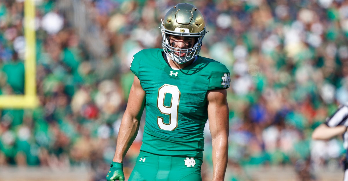 NFL DRAFT: New England Patriots select Notre Dame TE Eli Raridon