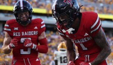 Rams draft visits: Who are the 2 Texas Tech WRs have met with LA?