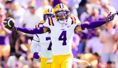 LSU cornerback Mansoor Delane to visit Ravens