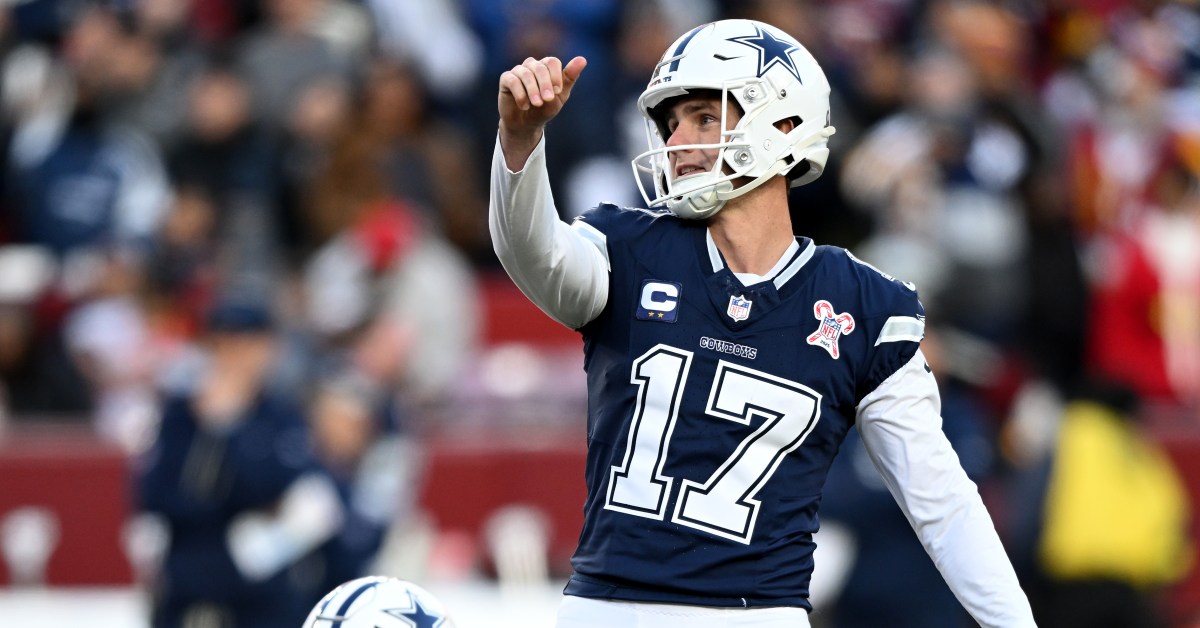 Dallas Cowboys right to play hardball with free agent Brandon Aubrey