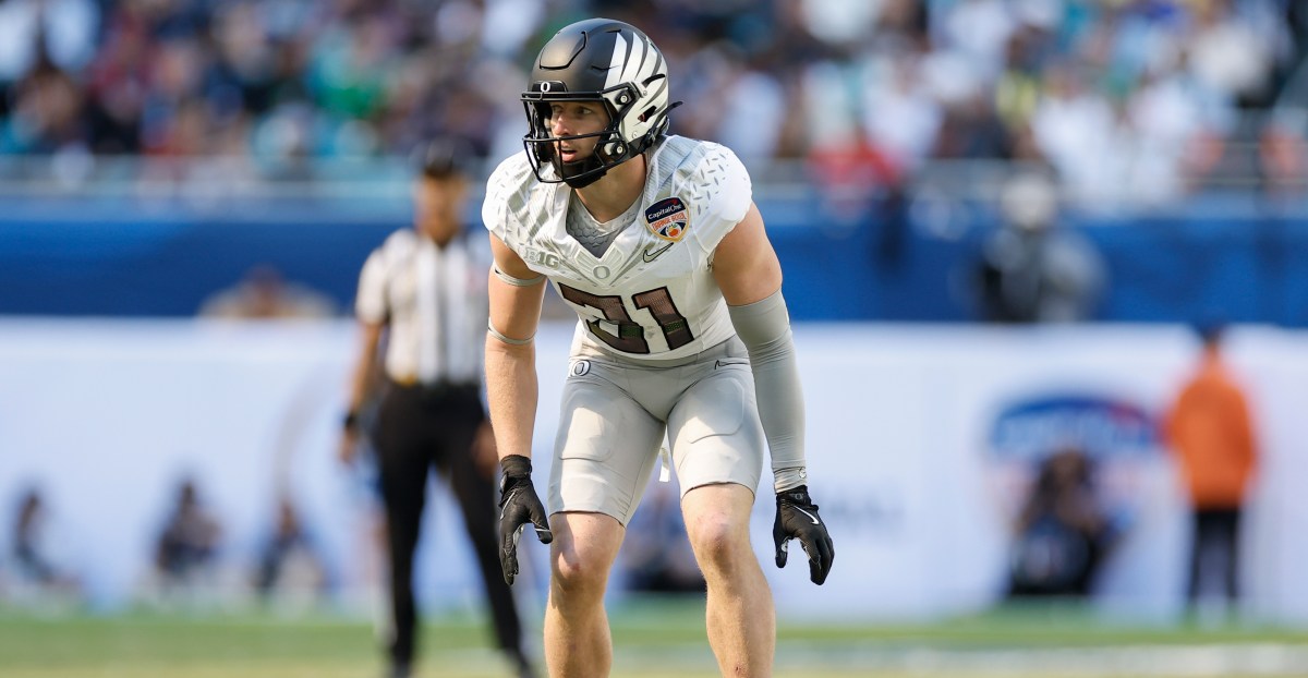 NFL mock draft 2026: Carolina Panthers select Dillon Thieneman, S, Oregon