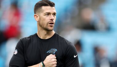 Dave Canales has given us a clue about what position the Panthers will draft