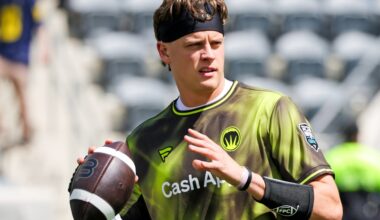 Bengals News (4/1): Zac Taylor reacts to Joe Burrow playing flag football