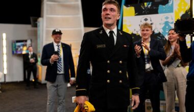 Eli Heidenreich's parents thrilled after son was drafted by Steelers: "That moment is forever emblazoned on my heart"