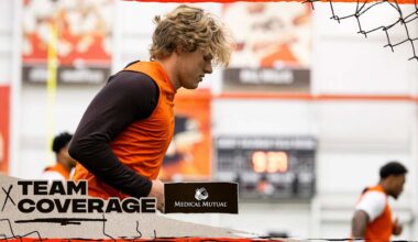 Carson Schwesinger strives to build off successful rookie season in Year Two