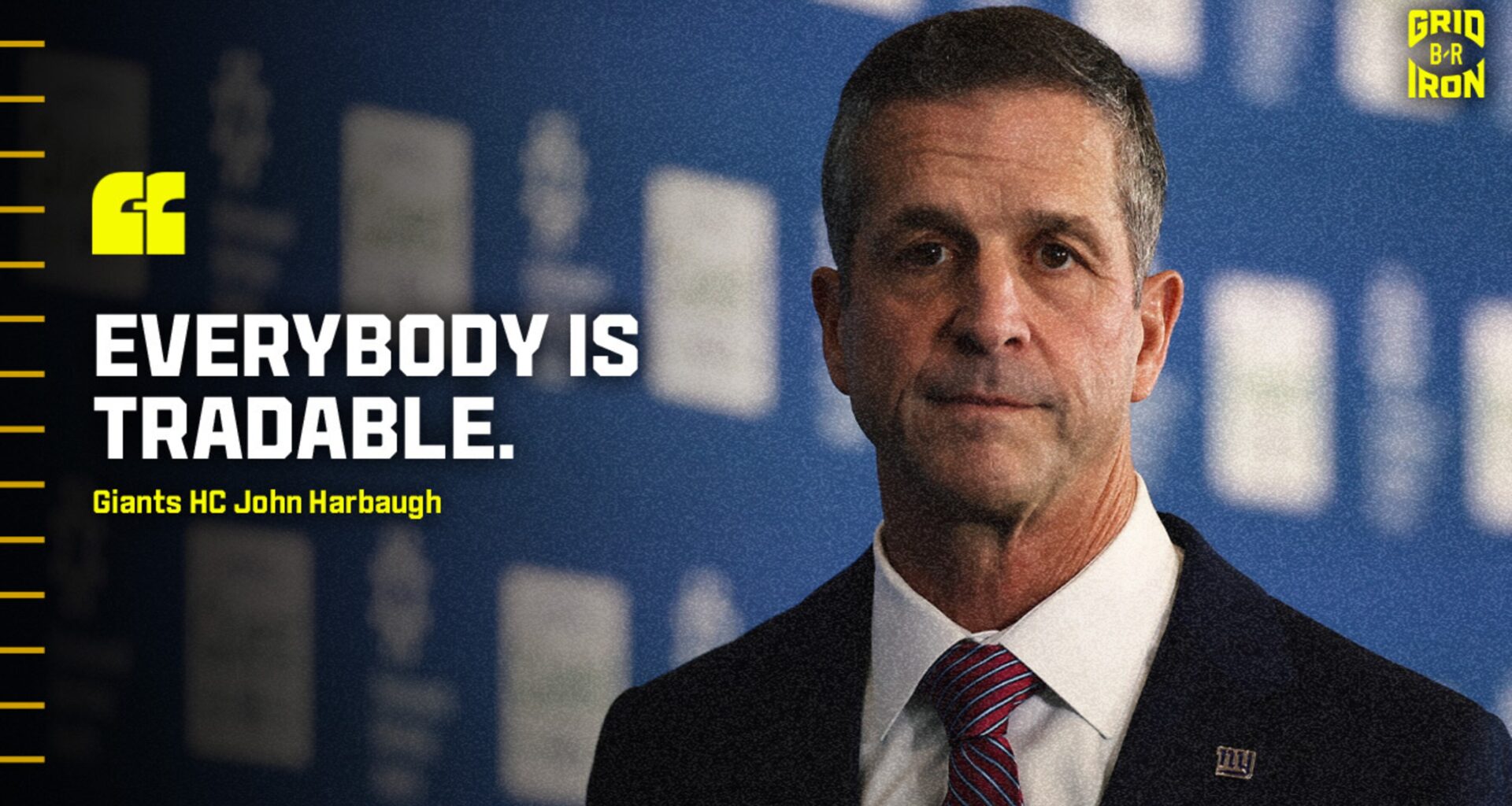 Giants' John Harbaugh Says 'Everybody Is Tradable' amid Dexter Lawrence, Kayvon Thibodeaux Rumors