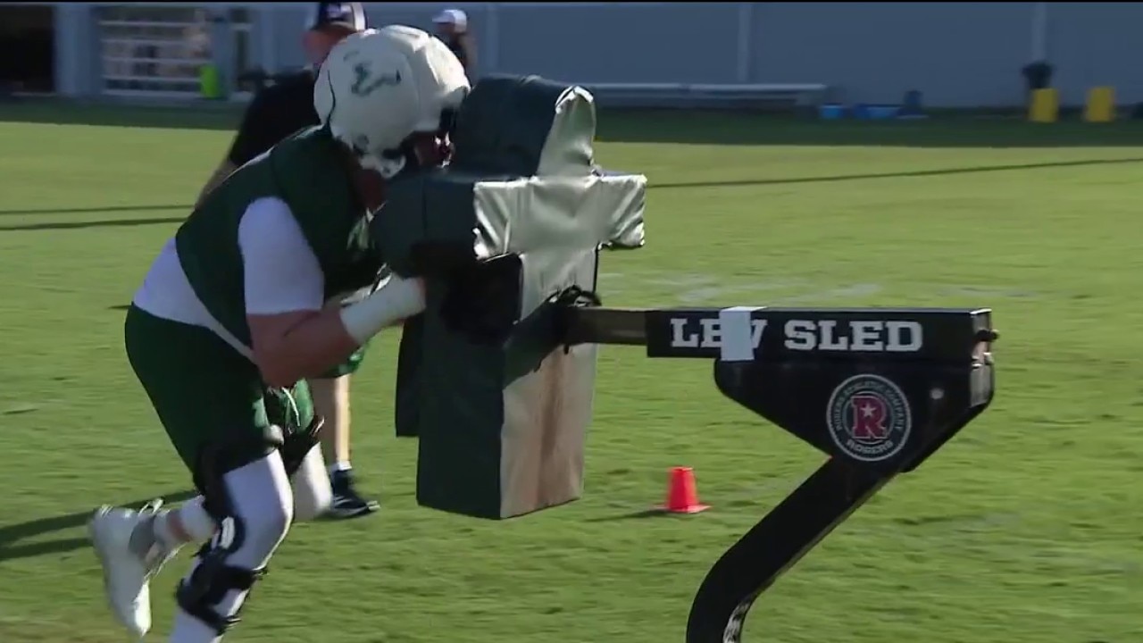 USF football player in his 7th year