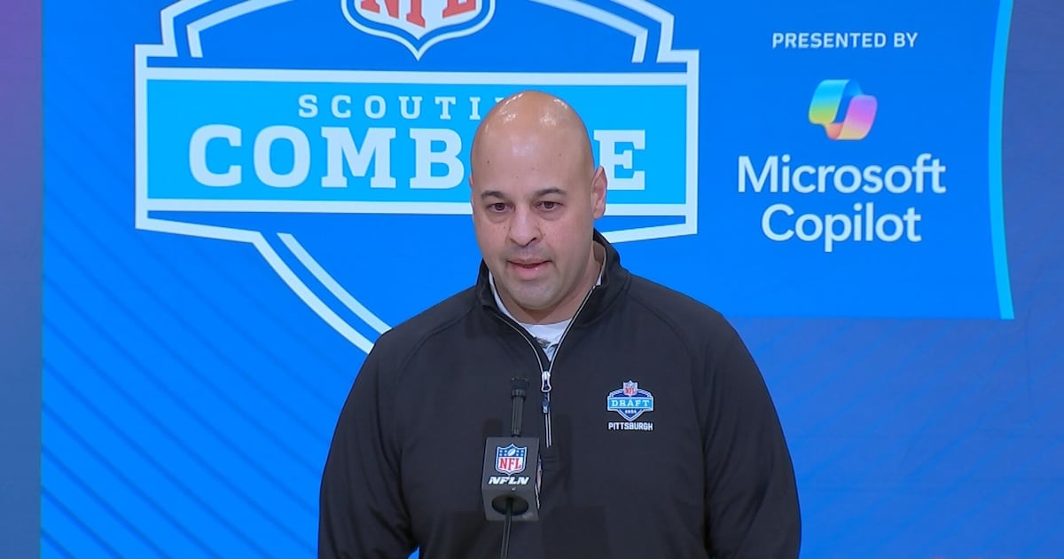 Steelers General Manager Omar Khan excited for Pittsburgh to take the national stage with NFL Draft