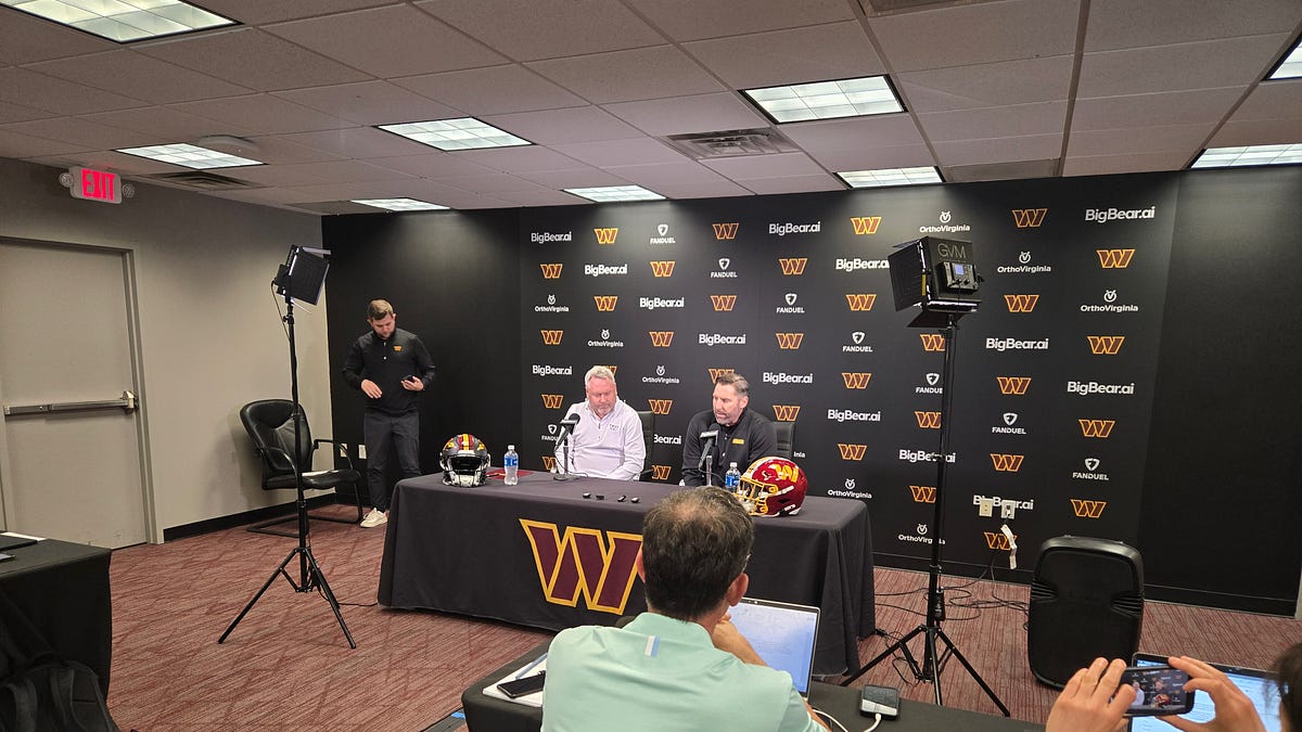 To trade down in the first round or not, that is the question facing Adam Peters