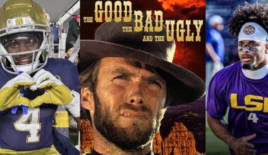 The Good, The Bad & The Ugly