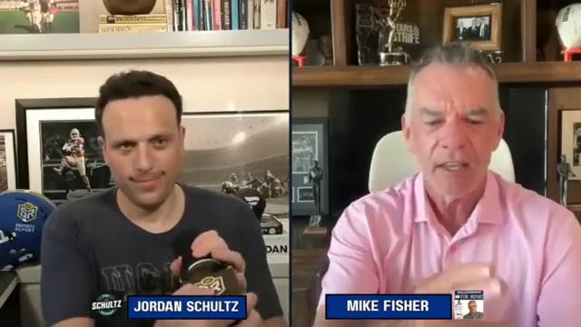 Cowboys NFL Draft Buzz: Insider Jordan Schultz Joins Fish Report Video Live!