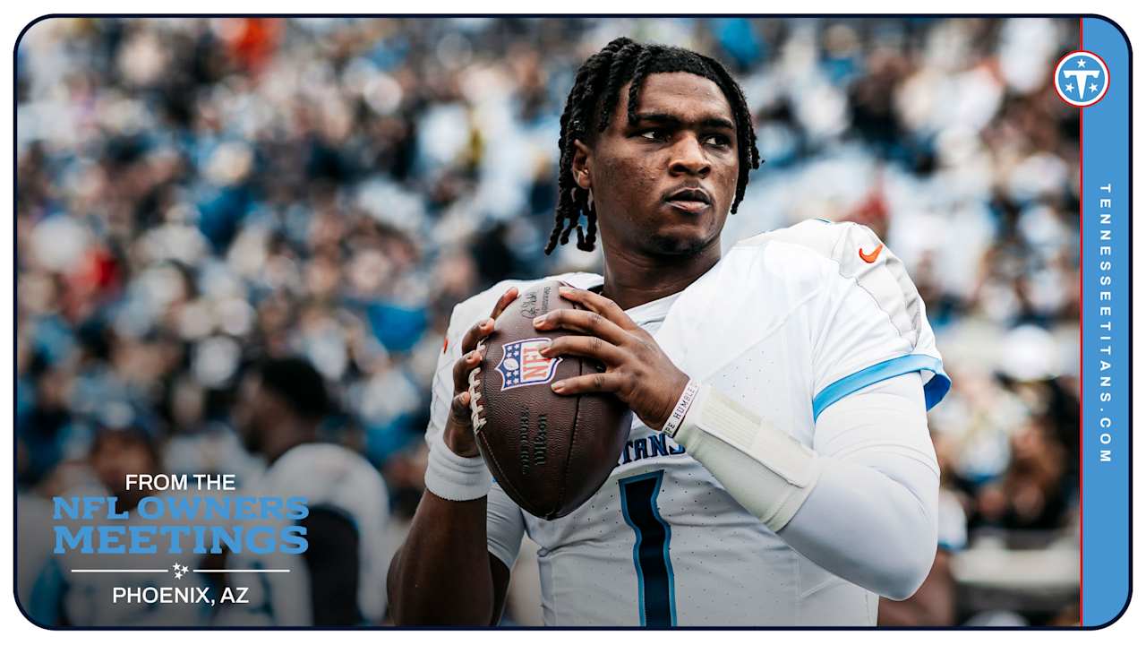 Talk of Progress for Cam Ward, and Competition Behind Him at the Quarterback Position for Titans