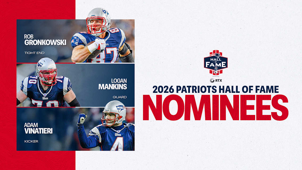 Patriots Announce 2026 Hall of Fame Finalists 