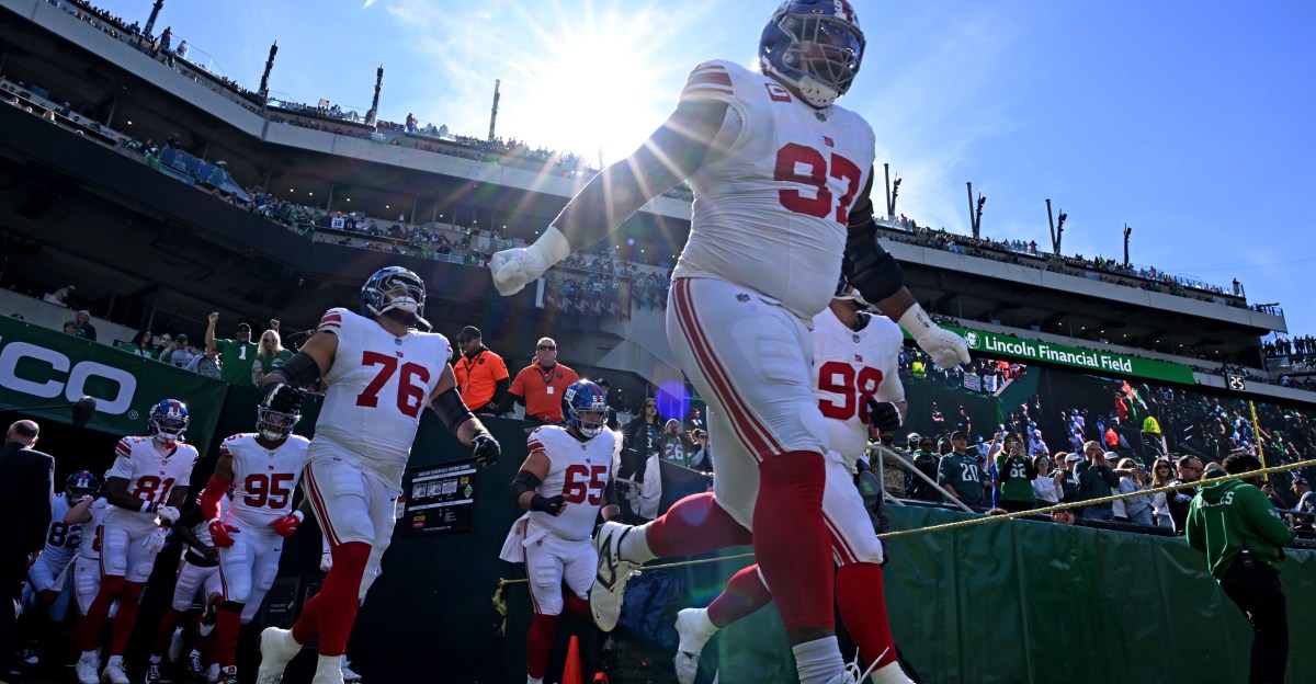 Dexter Lawrence will try to get No. 97 from Shemar Stewart