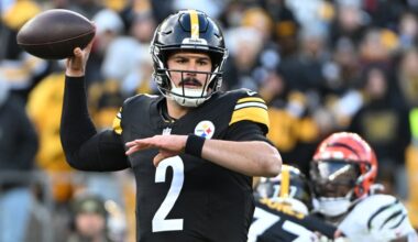 Steelers could look to trade QB Mason Rudolph
