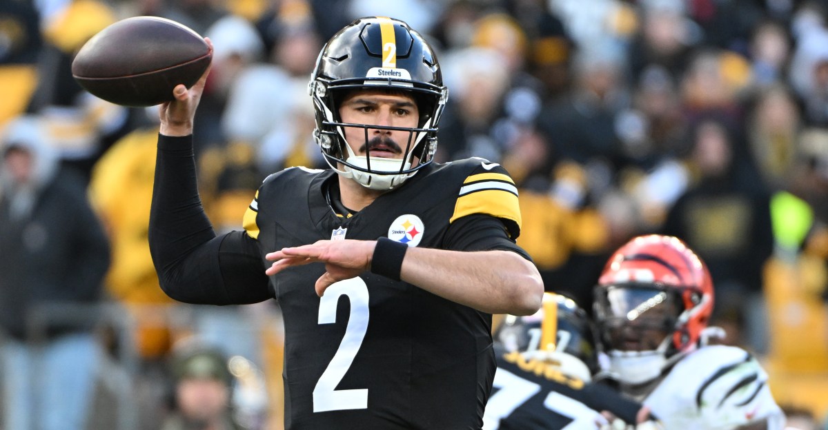 Steelers could look to trade QB Mason Rudolph