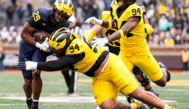 Michigan Football’s DL showcased depth, explosiveness in spring game