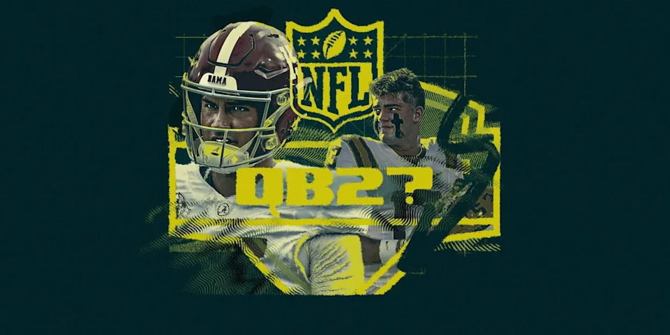 Alabama's Ty Simpson and LSU's Garrett Nussmeier are two of the most intriguing quarterback prospects in this draft class. (Joseph Raines/Yahoo Sports)