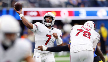 Cardinals' Jacoby Brissett...