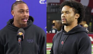 Justin Jefferson looking to new Vikings QB Kyler Murray for "big, exciting plays"