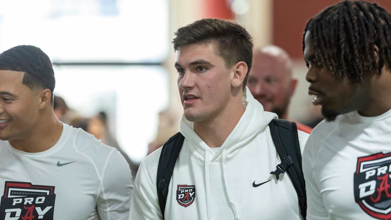 Ty Simpson started one year, but believes being at Alabama prepared him for the NFL