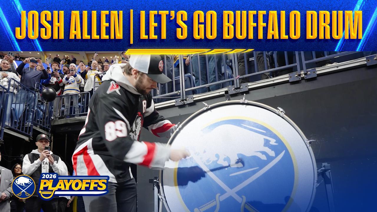Josh Allen | Let's Go Buffalo Drum