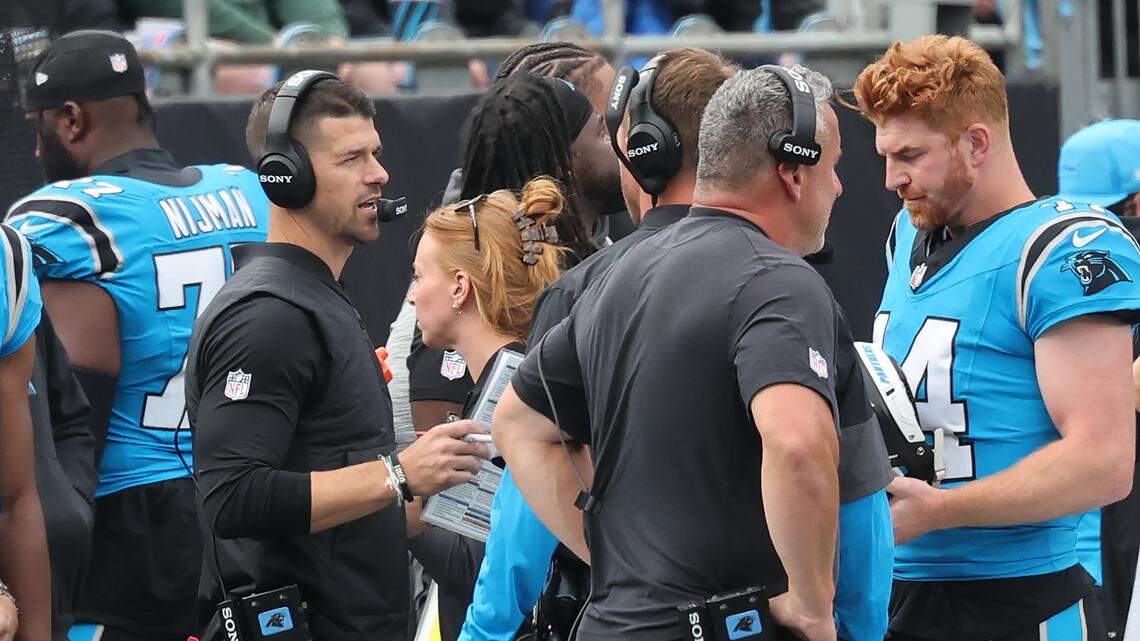 Panthers’ Canales ‘not really’ eager to draft backup QB