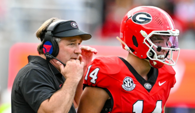 Georgia coach Kirby Smart says Gunner Stockton is 'great' after offseason knee injury