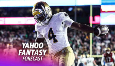 Jeremiyah Love would take pressure off of Jaxson Dart and the Giants offense