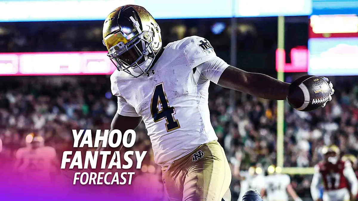 Jeremiyah Love would take pressure off of Jaxson Dart and the Giants offense