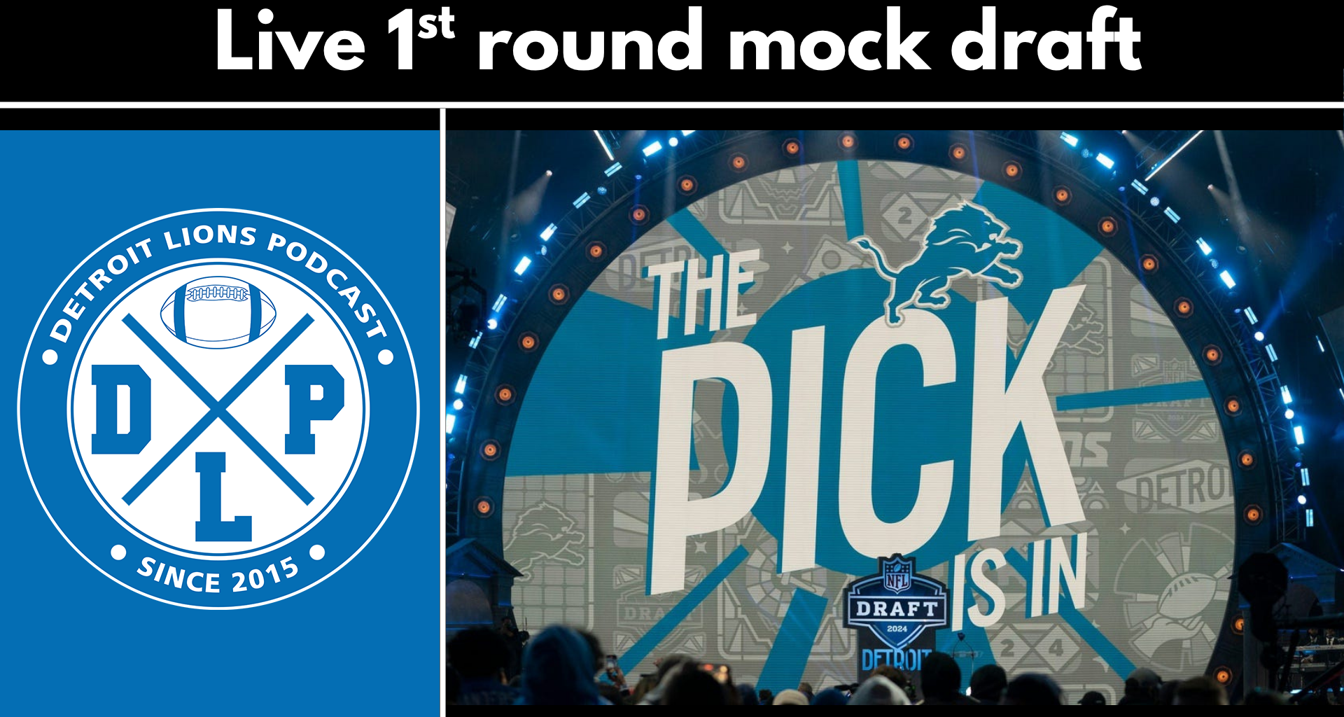Live Mock Draft to the Lions at 17