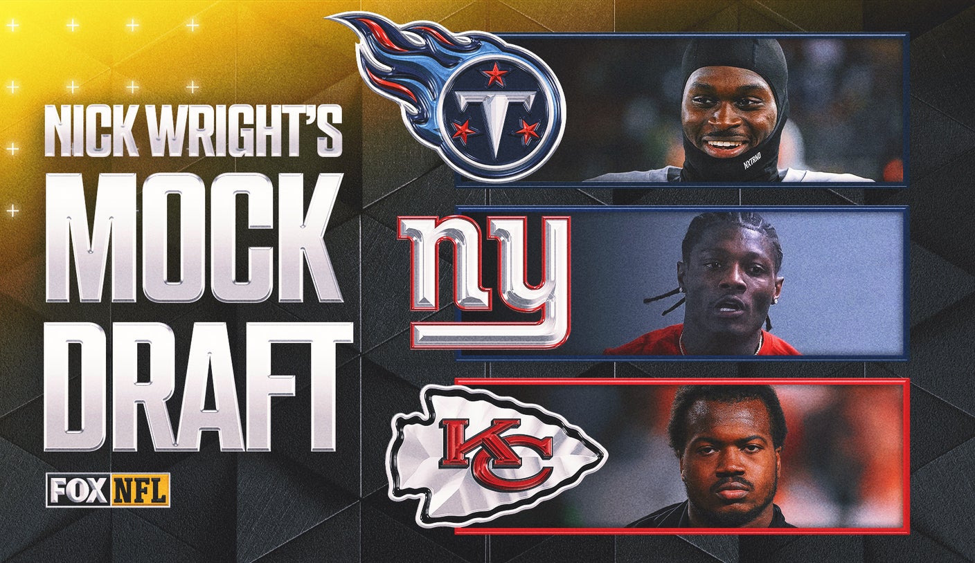 2026 NFL Mock Draft: Nick Wright Projects Jets Pick a QB; Eagles, Rams Get WR Help