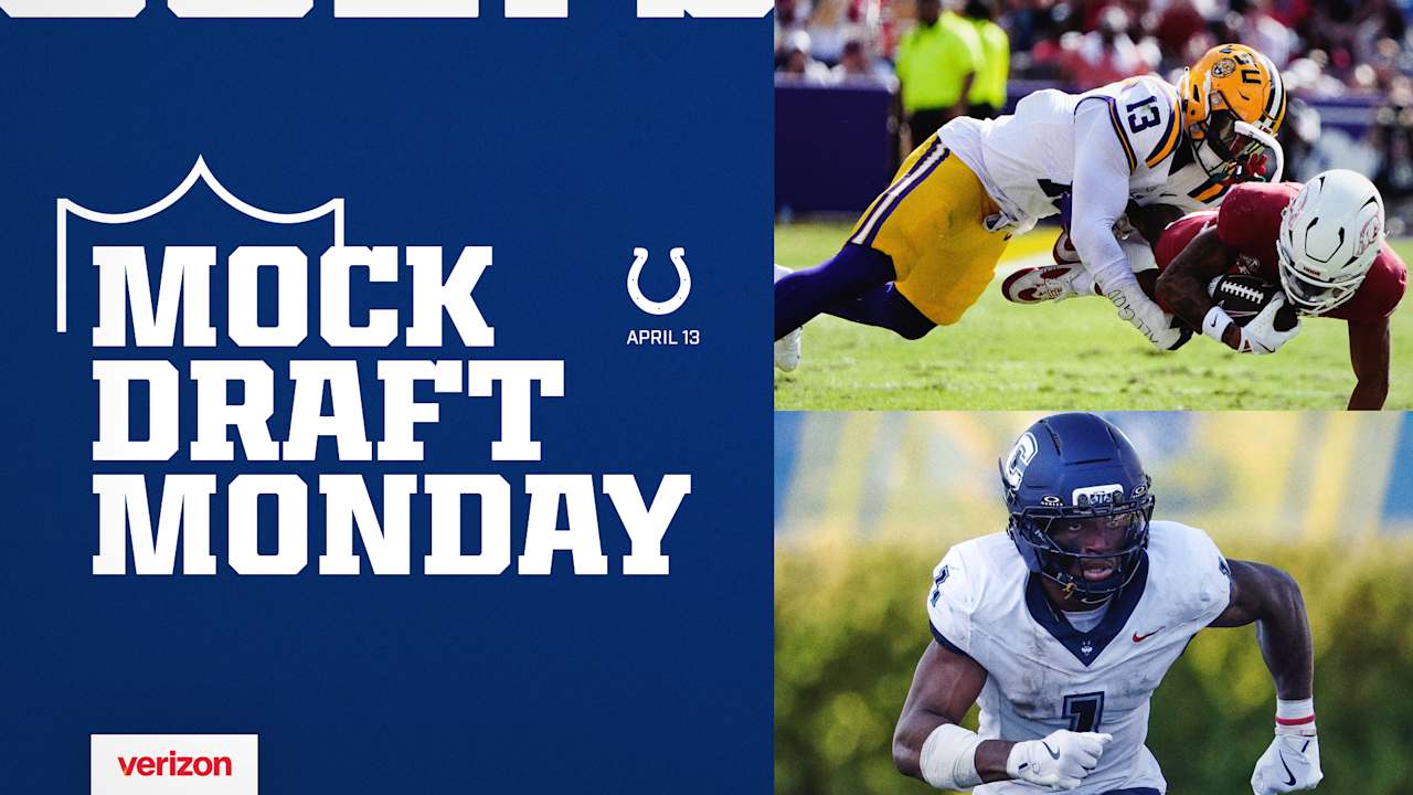 Colts 2026 Mock Draft Monday: One week left