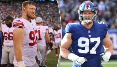 Josh Mauro, former Giants defensive end, dead at 35
