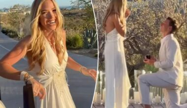 Gracie Hunt shares emotional video of proposal after Derek Green engagement