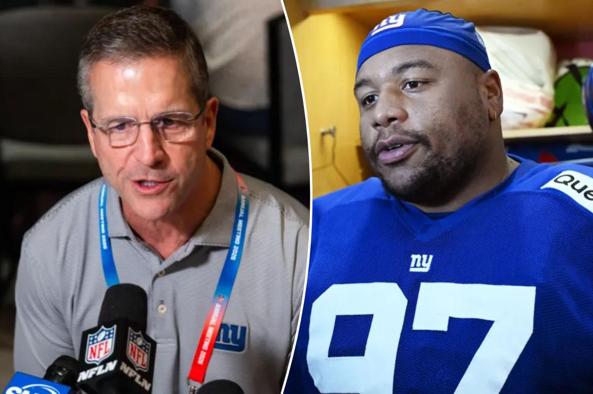 John Harbaugh says Giants want Dexter Lawrence but knows business plays role