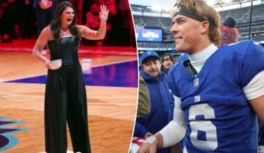 Ilona Maher didn't recognize Jaxson Dart at Super Bowl party — it did not go well