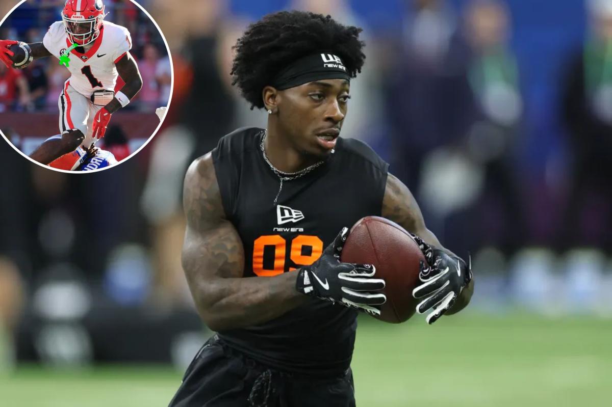 Georgia receiver Zachariah Branch arrested days before 2026 NFL Draft