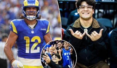 Rams WR Puka Nacua in rehab after troubled offseason