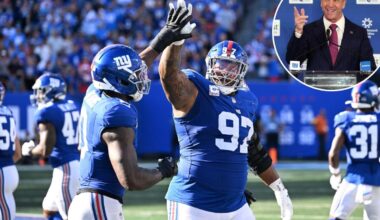 Giants not giving up hope that they can retain Dexter Lawrence
