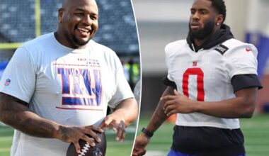 Brian Burns wants Dexter Lawrence a Giants as contract drama grows