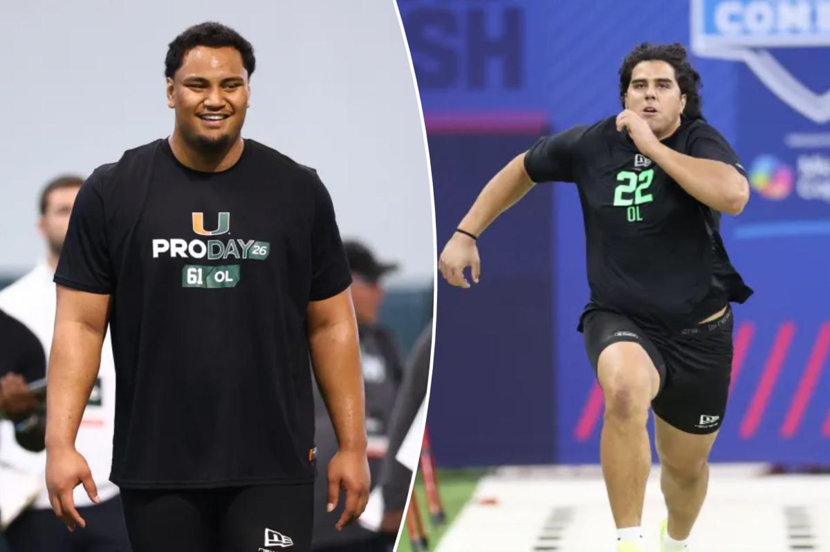 2026 NFL Draft Odds: Francis Mauigoa, Spencer Fano dueling to be first offensive lineman taken