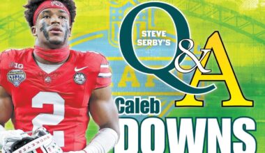 Caleb Downs isn't shy about his NFL ceiling before draft