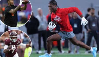 Ranking the top 10 wide receivers in the 2026 NFL Draft
