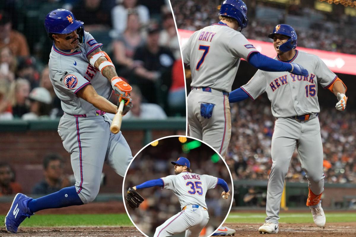 Mark Vientos sparks two contagious scoring rallies as Mets shutout Giants