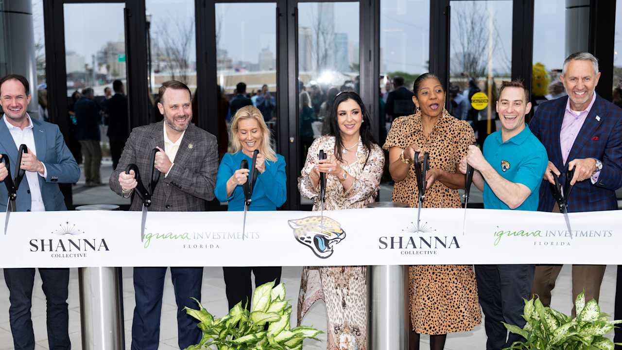 Jaguars One Tower Court Grand Opening Ceremony