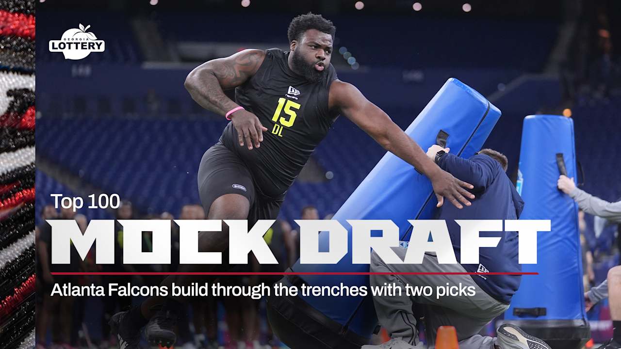 Falcons build up the trenches with two picks in Top 100 