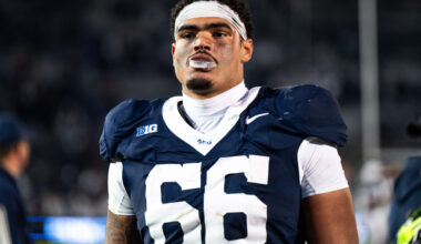 Penn State Football Offensive Tackle Drew Shelton's Athleticism Makes Him An Enticing Day Three Draft Option