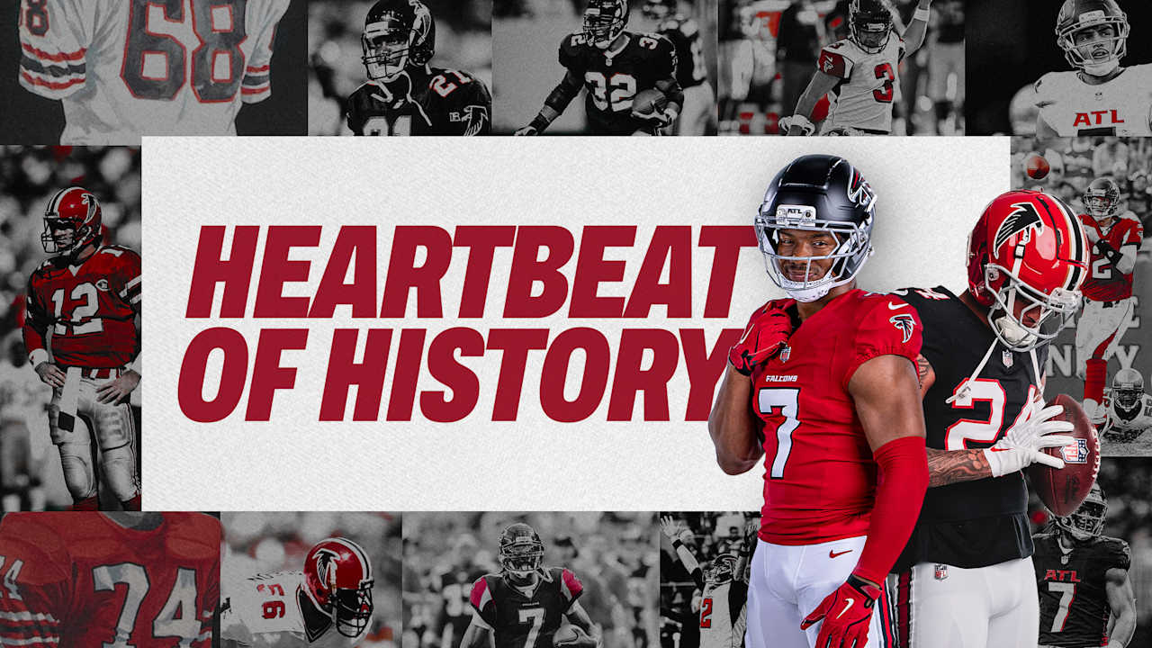 Red helmets, throwback uniforms remain staples of Falcons’ closet